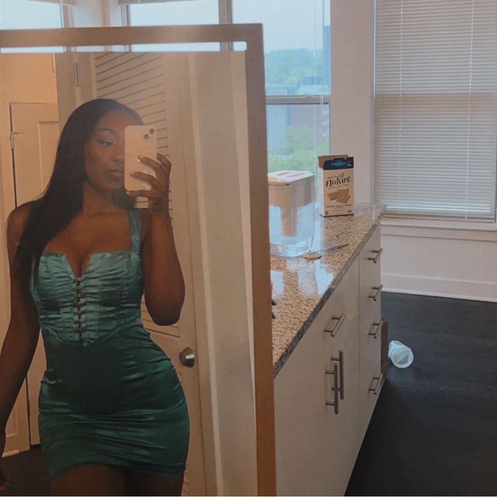 Princess Polly Rora Mini Dress Green